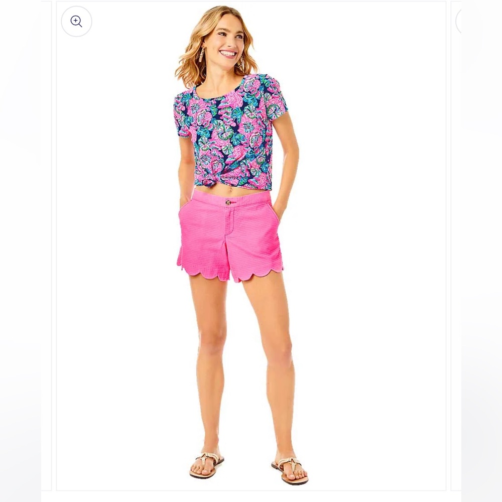 Lilly Pulitzer pink buttercup shorts in very good condition. Only worn twice.